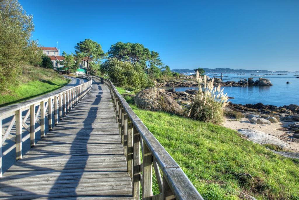 Apartamento En La Isla Con Vistas Al Mar A Illa de Arousa Kültér fotó
