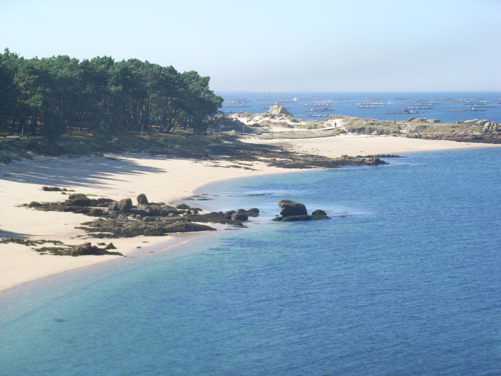 Apartamento En La Isla Con Vistas Al Mar A Illa de Arousa Kültér fotó