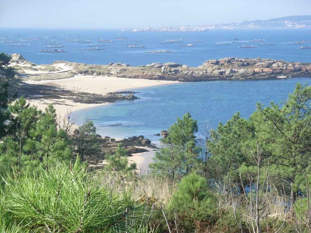 Apartamento En La Isla Con Vistas Al Mar A Illa de Arousa Kültér fotó