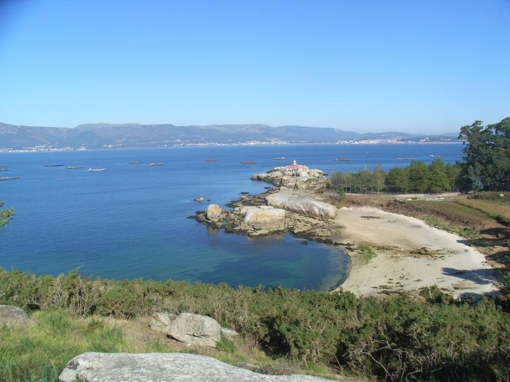 Apartamento En La Isla Con Vistas Al Mar A Illa de Arousa Kültér fotó