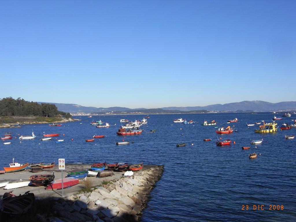 Apartamento En La Isla Con Vistas Al Mar A Illa de Arousa Kültér fotó