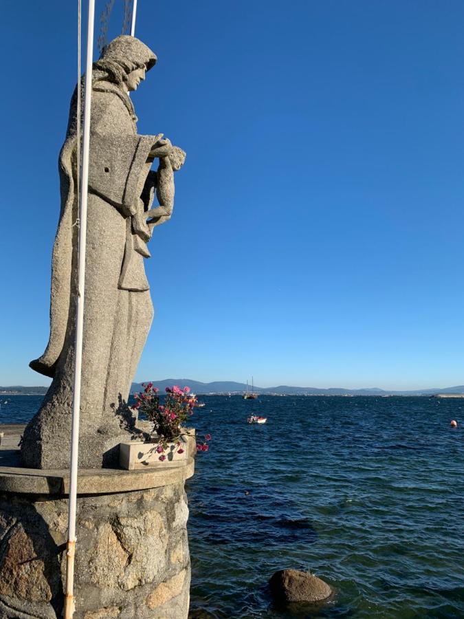Apartamento En La Isla Con Vistas Al Mar A Illa de Arousa Kültér fotó